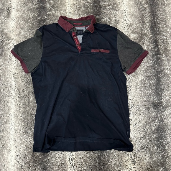 10 Ted Baker Polo Collared Dress Shirts Bundle - Picture 11 of 13